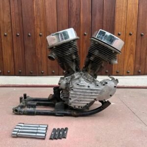 1950 Panhead basket engine.