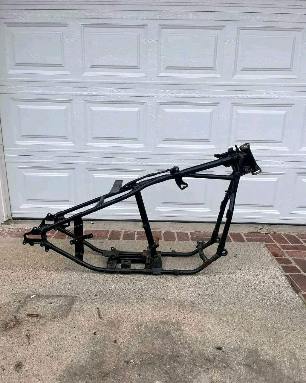 Late 1949-1952 wishbone Panhead.