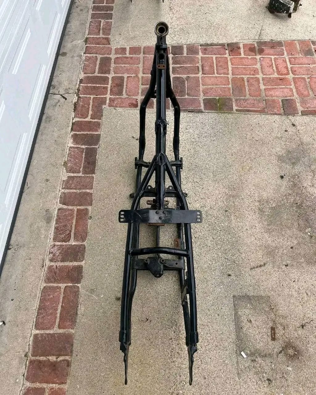 Late 1949-1952 wishbone Panhead. - Image 3