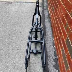 Orig Frame Harley 1948 Panhead Wishbone Uncut Factory VTG