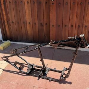 straight leg panhead frame.